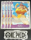 4x One Piece OP07-070 UC Big Bun - English - Regular - Play Set - NM/M