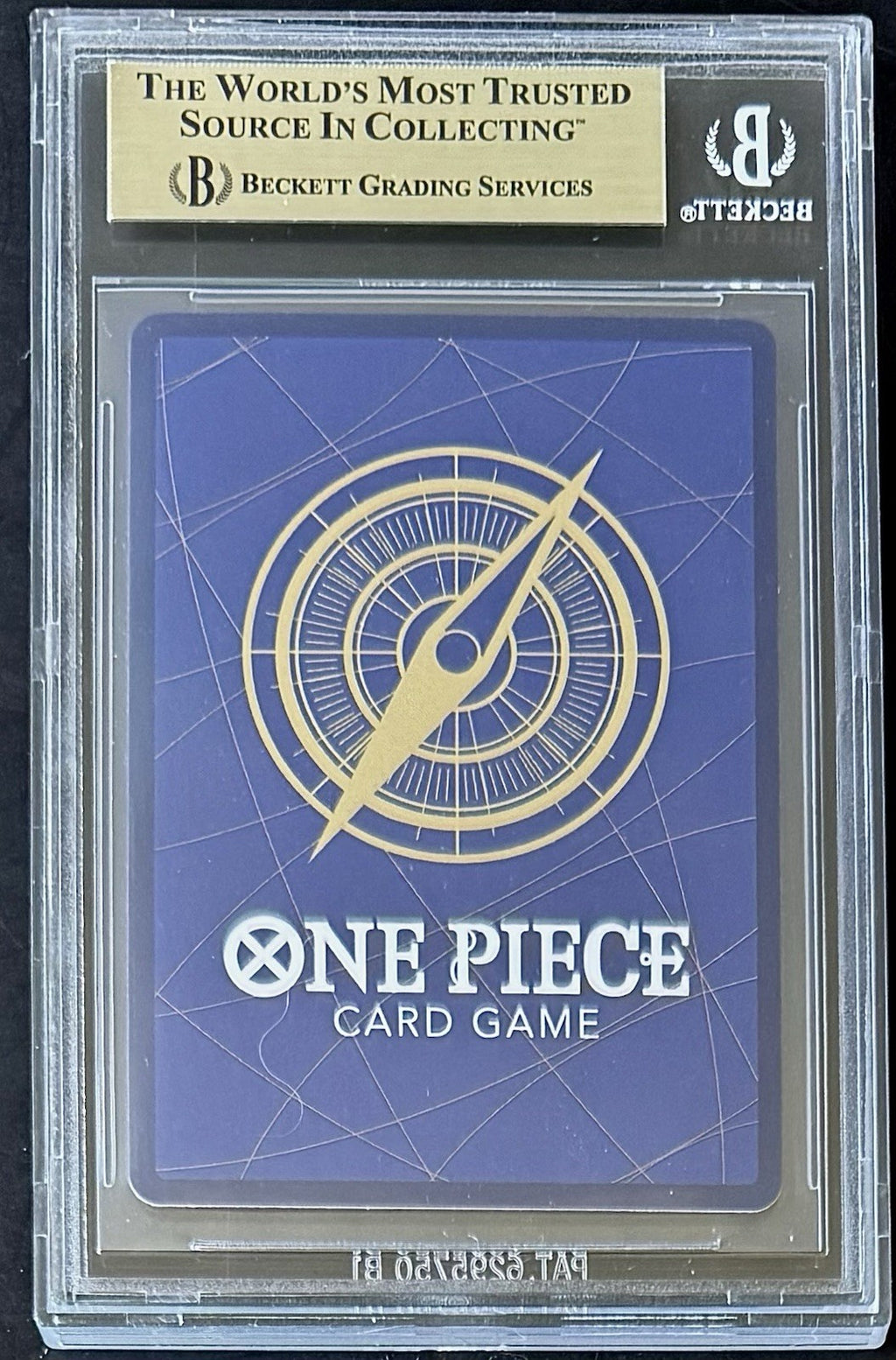 BGS 9.5 One Piece ST06-014 C - Shockwave - EN - Flag Foil - PRB01 The Best