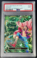 PSA 9 One Piece SP OP10-030 SR - Smoker - Alt Art - EN - Carrying on His Will