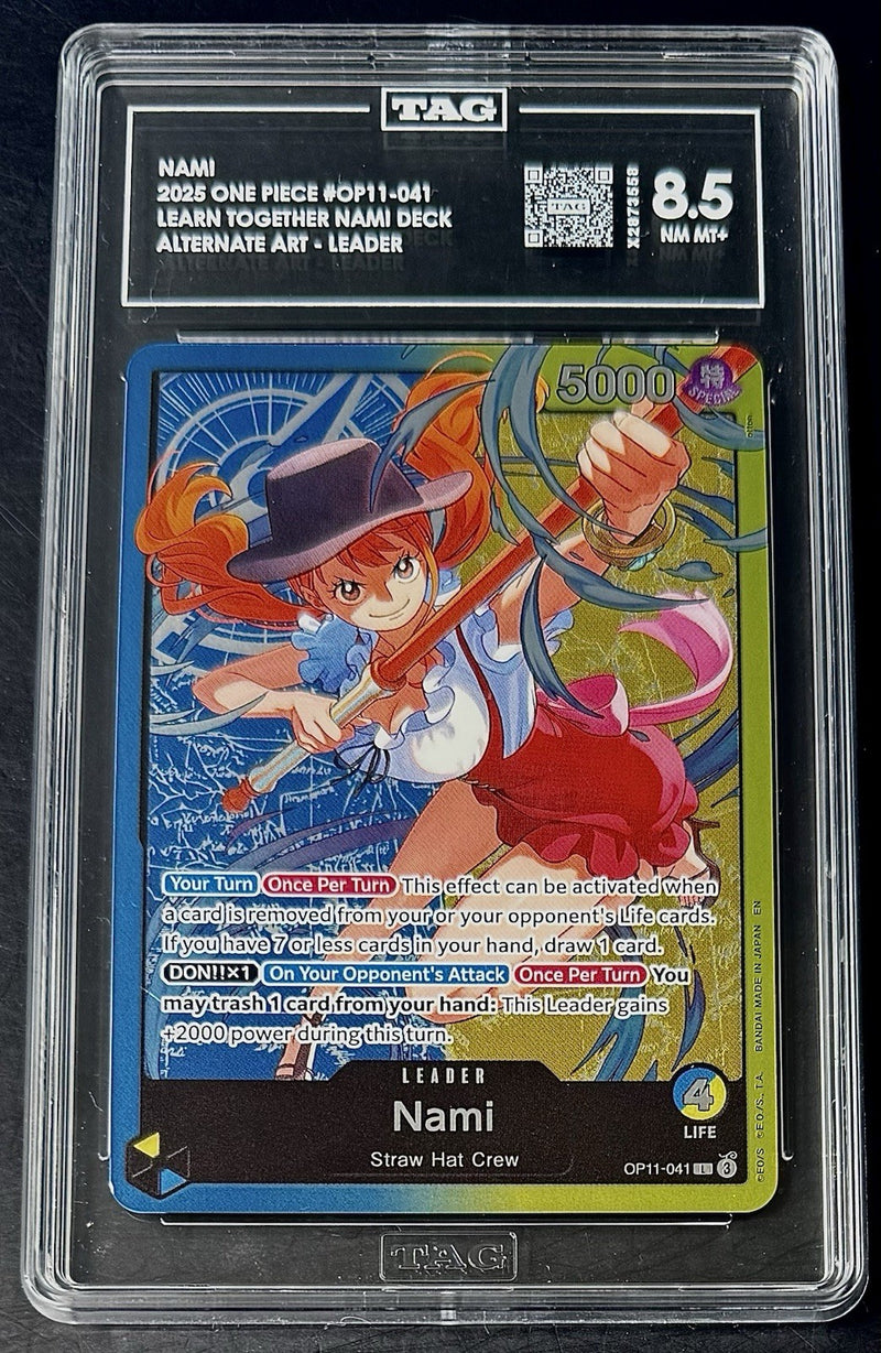 TAG 8.5 One Piece OP11-041 L - Nami - Alt Art - EN - Learn Together