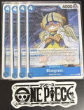 4x One Piece EB04-026 C - Bluegrass - EN - Regular - Play Set - TCG - NM/M