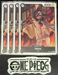 4x One Piece OP07-089 C Maha - English - Regular - Play Set - NM/M