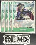 4x One Piece OP08-026 C  Giovanni - ENG - Regular - Play Set - TCG - NM/M