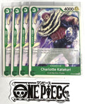 4x One Piece ST16-003 C Charlotte Katakuri - ENG - Regular -Playset - TCG - NM/M