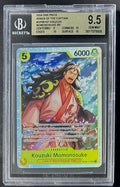 BGS 9.5 One Piece OP06-107 SR Kouzuki Momonosuke - English- Wings of the Captain