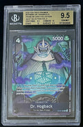 BGS 9.5 One Piece OP06-090 R - Dr. Hogback - EN - Foil - Best Vol.3 - Graded