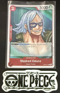 One Piece OP02-017 R - Masked Deuce - EN - Foil - Paramount War - TCG - NM/M