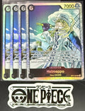 4x One Piece OP11-092 SR - Helmeppo - EN - Foil - Playset - TCG - NM/M