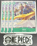 4x One Piece OP06-027 C Gyro - English - Regular - Playset - NM/M