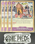 4x One Piece OP13-075 UC Guess We'll Have - ENG - Regular - Playset - TCG - NM/M