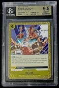 BGS 9.5 One Piece OP06-116 R Reject - English - Wings of the Captain - Graded