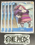 4x One Piece ST22-004 C Elmy - English - Regular - Playset - TCG - NM/M