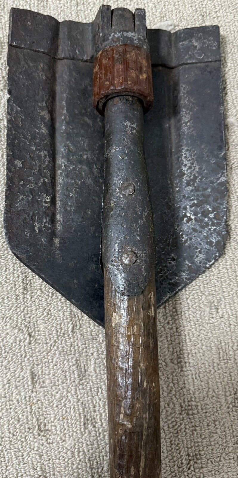 German WW2  Folding Shovel - Entrenching Tool - Original