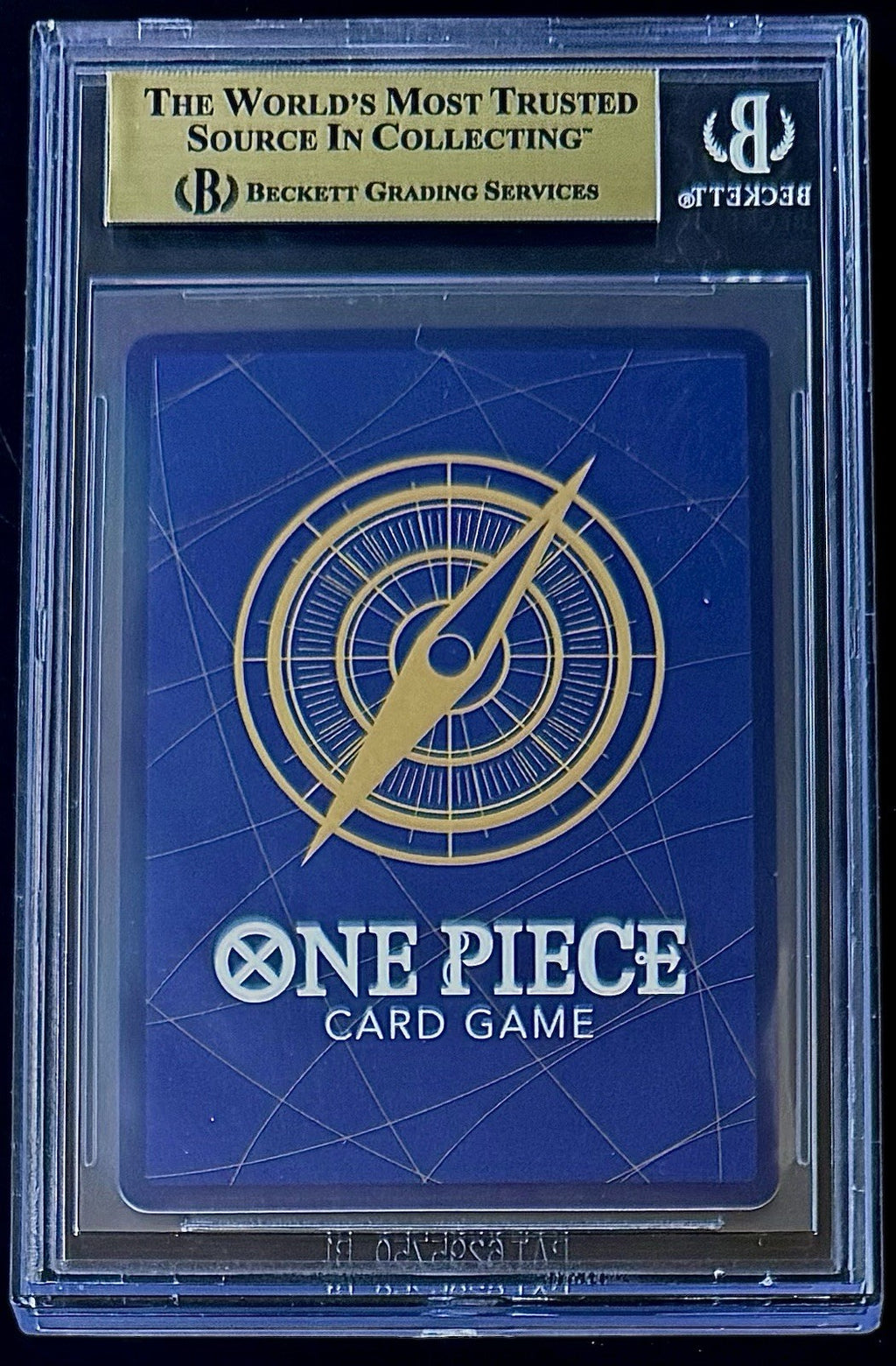 BGS 9.5 One Piece OP03-121 C - Thunder Bolt - EN - Foil - Best Selection Vol.1