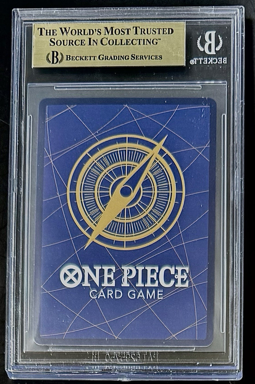 BGS 9.5 One Piece OP07-107 R Franky - English - 500 Years in the Future - Graded