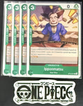 4 x One Piece OP12-021 C Ipponmatsu - ENG - Regular - Playset - NM/M