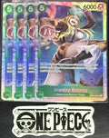 4x One Piece OP07-026 SR - Jewelry Bonney - EN - Foil - Play Set - NM/M