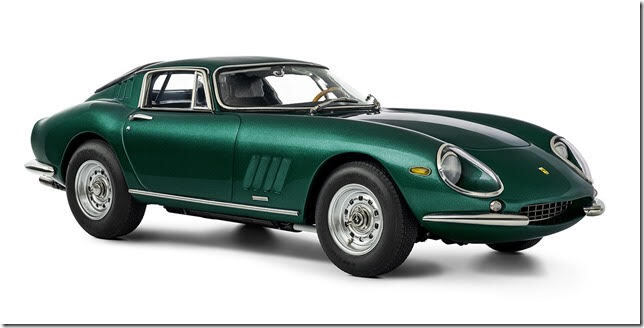 CMC M-238 Ferrari 275 GTB/C, 1966, British Racing Green 1:18, LE 1,000