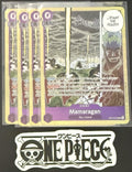 4x One Piece OP15-078 SR - Mamaragan - EN - Foil - Play Set - TCG - NM/M