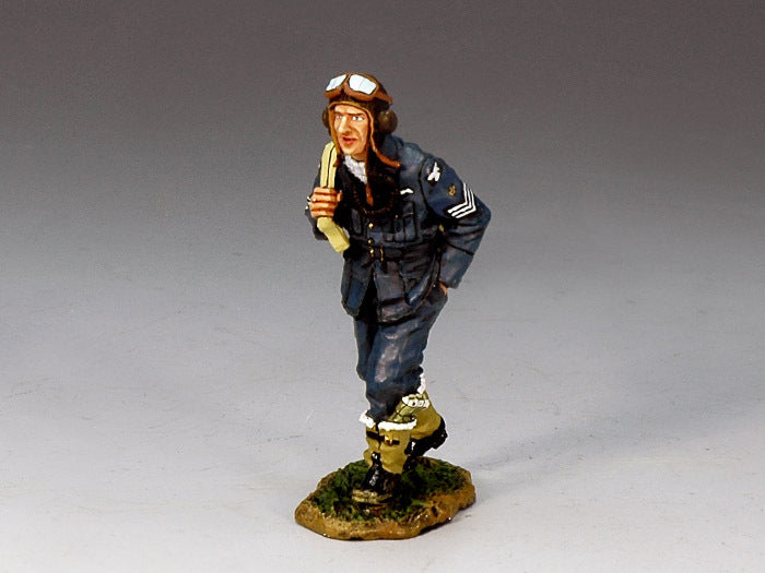 King & Country RAF004 Sgt. Pilot Ginger Lacey MIB Retired