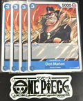 4x One Piece OP17-052 C - Don Marlon - EN - Regular - Play Set - TCG - NM/M