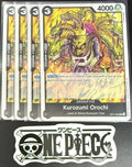 4 x One Piece OP11-085 C Kurozumi Orochi - ENG - Regular - Playset - TCG - NM/M