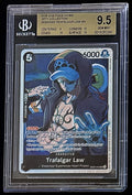 BGS 9.5 One Piece EB02-045 SR Trafalgar Law - English - 25th Collection - Graded