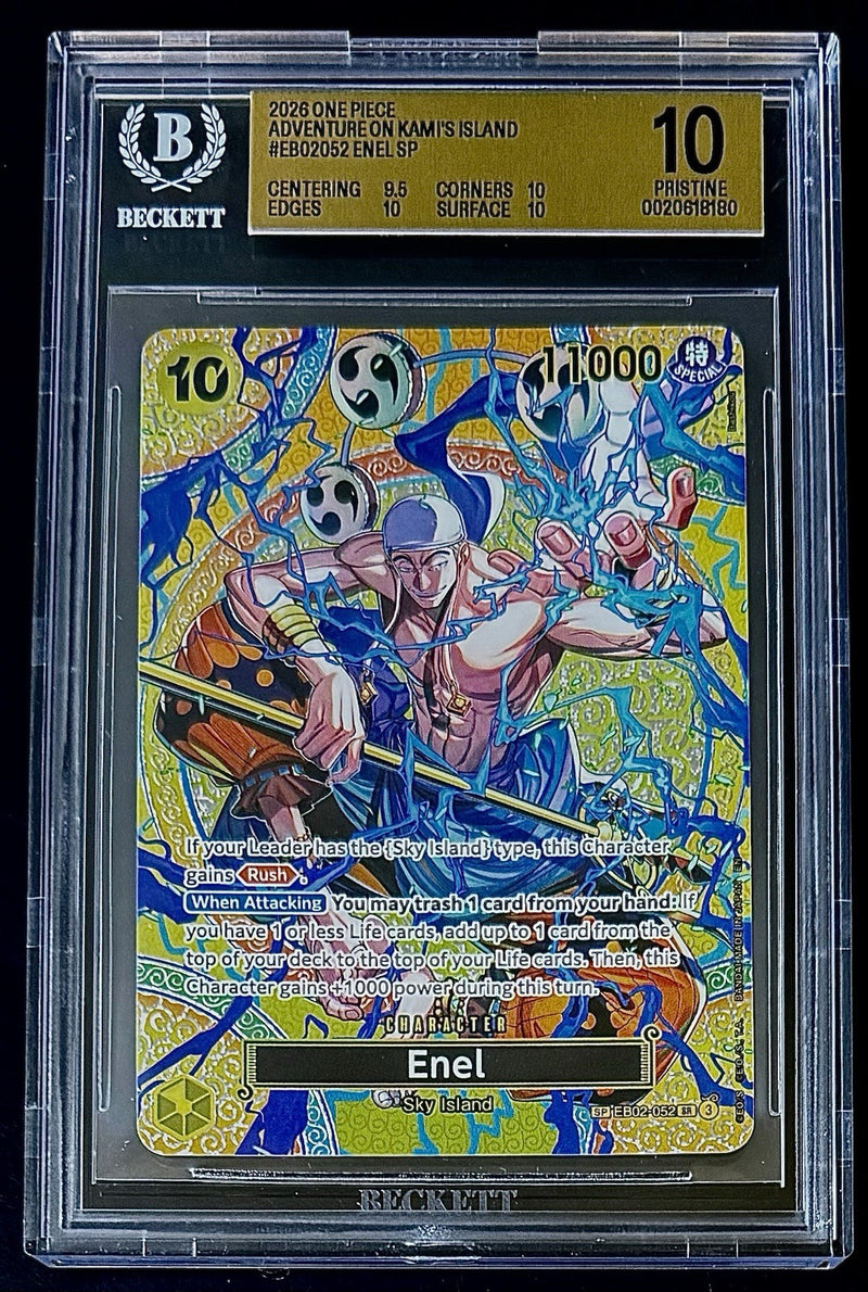 BGS 10 One Piece SP EB02-052 SR - Enel - Special Rare - EN - OP15