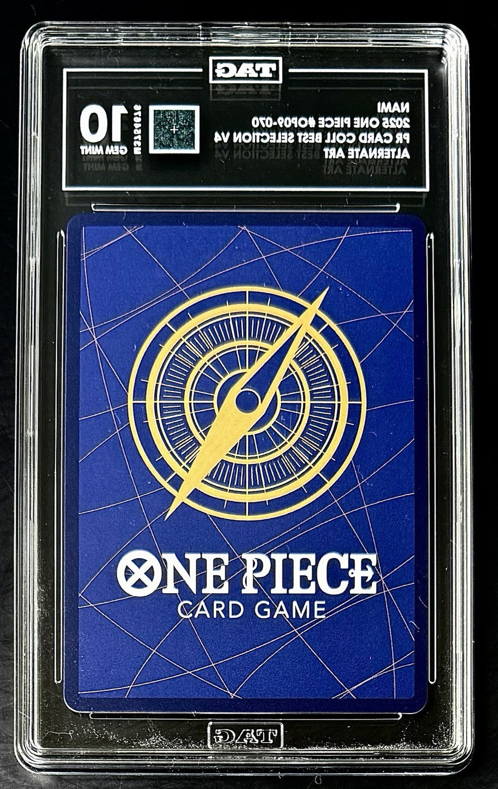 TAG 10 One Piece OP09-070 UC Nami - Alt Art - EN - Foil - Best selection Vol.4