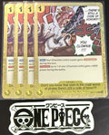 4x One Piece OP17-115 R - Don't You Know... - EN - Foil - Play Set - TCG - NM/M