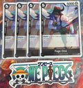 4x One Piece OP08-092 R Page One - English - Playset - TCG - NM/M
