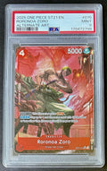 PSA 9 One Piece ST21-015 SR* - Roronoa Zoro - Alt Art - EN - Foil - GEAR5