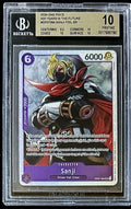 BGS 10 One Piece OP07-064 SR Sanji - English - 500 Years in the Future - Graded