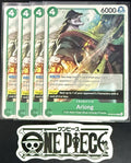 4x One Piece OP06-023 R  Arlong - ENG - Regular - Playset - LD01 - TCG - NM/M