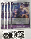 4x One Piece OP06-064 R Vinsmoke Niji - Flag Foil - ENG - TCG - Playset - NM/M
