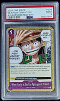 PSA 9 One Piece OP05-076 R At Sea Fight Pirates - EN - Awakening of the New