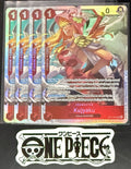 4x One Piece OP11-004 SR - Kujyaku - EN - Foil - Playset - TCG - NM/M