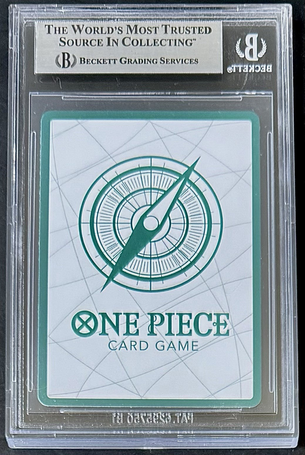 BGS 8.5 One Piece PRB01 Don!! Card Newgate - English - Foil - The Best - Graded