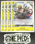 4x One Piece OP06-111 C Braham - English - Regular - Playset - NM/M