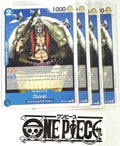 4x One Piece ST12-014 C Duval - English - Regular - Playset - TCG - NM/M