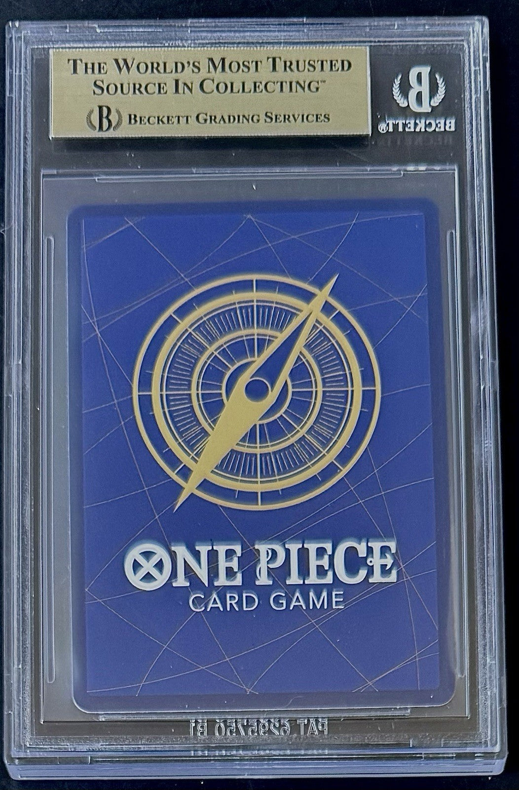 BGS 9.5 One Piece OP03-079 UC* - Vergo - Full Art Foil - EN - PRB01 - Graded