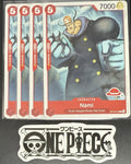 4x One Piece OP10-013 C Nami - English - Regular - Play Set - LD01 - NM/M