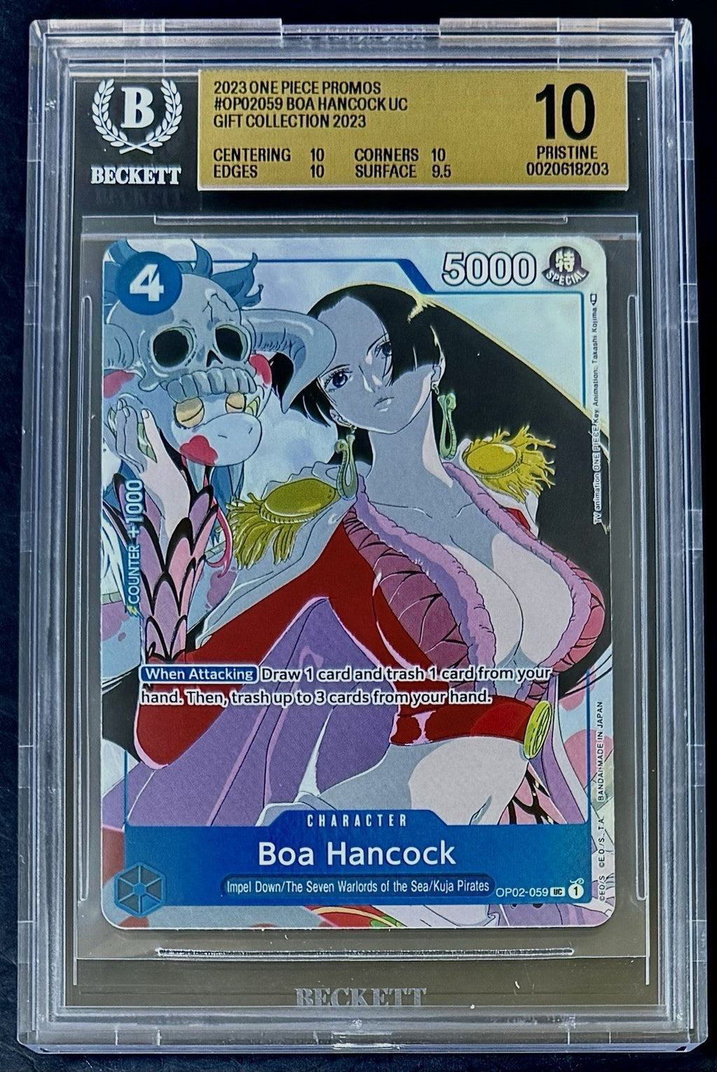 BGS 10 One Piece OP02-059 UC - Boa Hancock - EN - 2023 Gift Collection