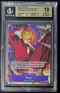 BGS 10 One Piece OP09-065 SR* Sanji Alt Art - English- Emperors in the New World