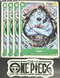 4x One Piece OP13-029 UC Jinbe - ENG - Regular - Playset - TCG - NM/M