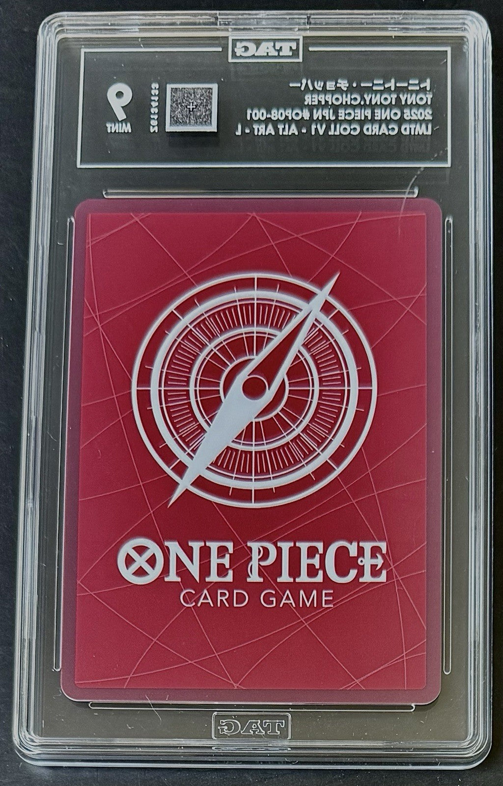 TAG 9 One Piece Base Shop OP08-001 L - Tony Tony.Chopper - Alt Art - JP - Promo