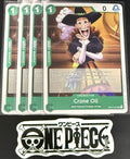 4x One Piece OP17-021 UC - Crone Oli - EN - Regular - Play Set - TCG - NM/M