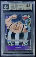 BGS 9.5 One Piece ST04-005 C* Queen Full Art Foil - English - PRB01 - Graded