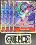 4 x One Piece OP12-014 SR Boa Hancock - English - Foil - Playset - TCG - NM/M