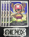 4x One Piece ST14-005 C -Tony Tony.Chopper - EN - Regular - Playset - TCG - NM/M